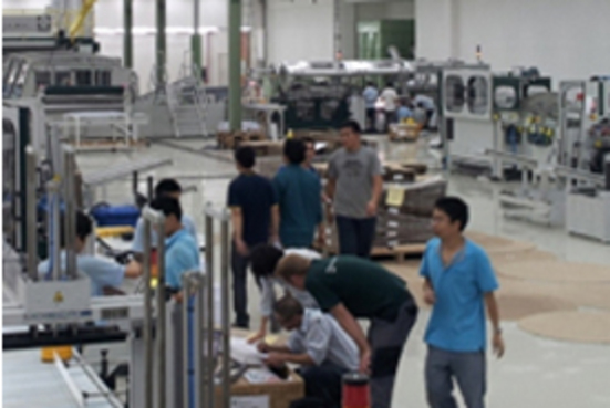 recruit workers for your tissue paper factory.