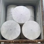 Tissue paper raw material jumbo roll