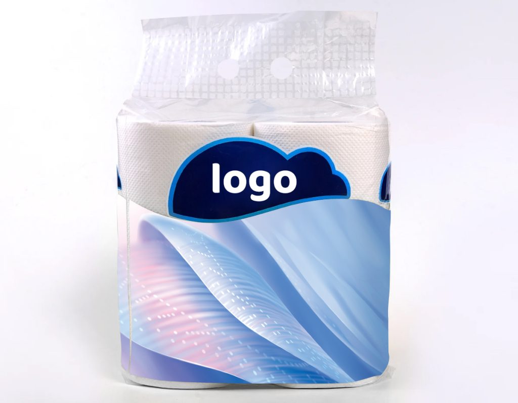 8 rolos de embalagem de papel higiênico