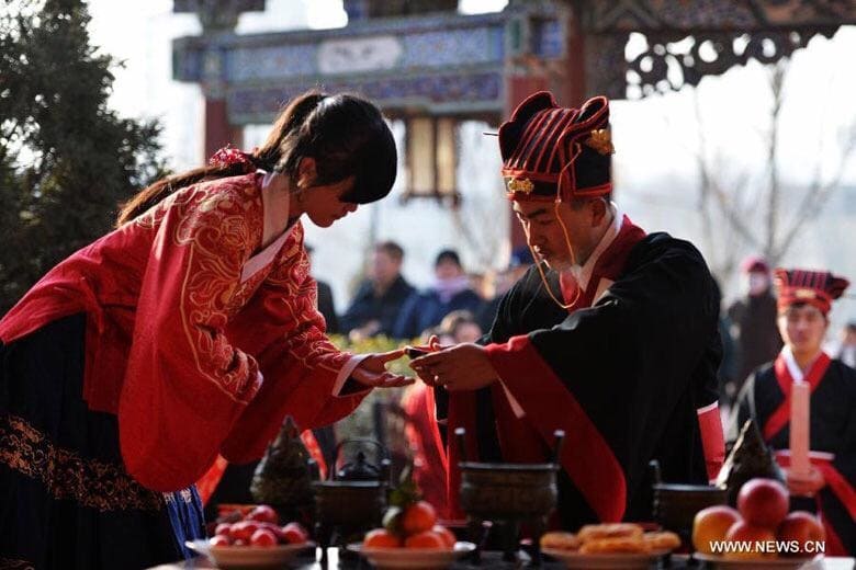 chinese traditional winter solstice festival